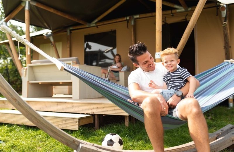 Glamping Lodge für 7 Personen