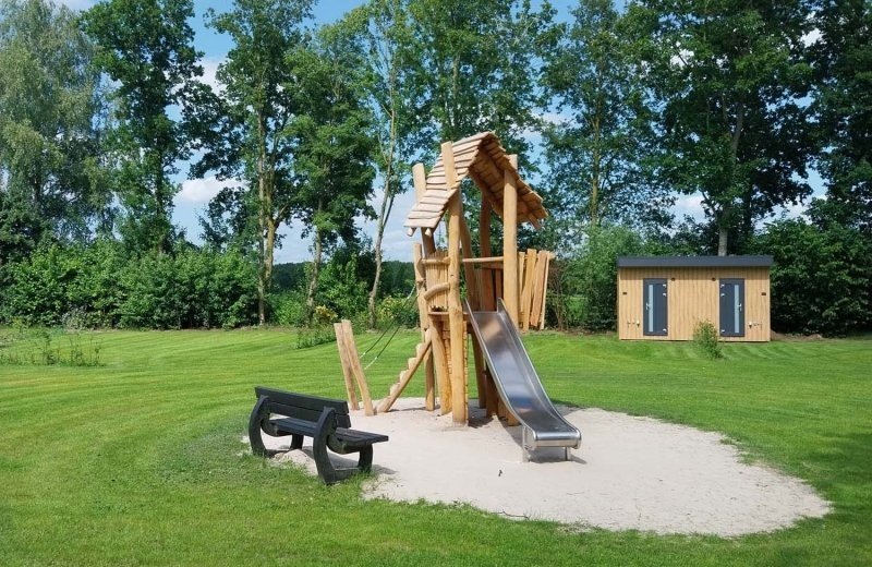 Campingplatz mit Privatsanitär Deluxe