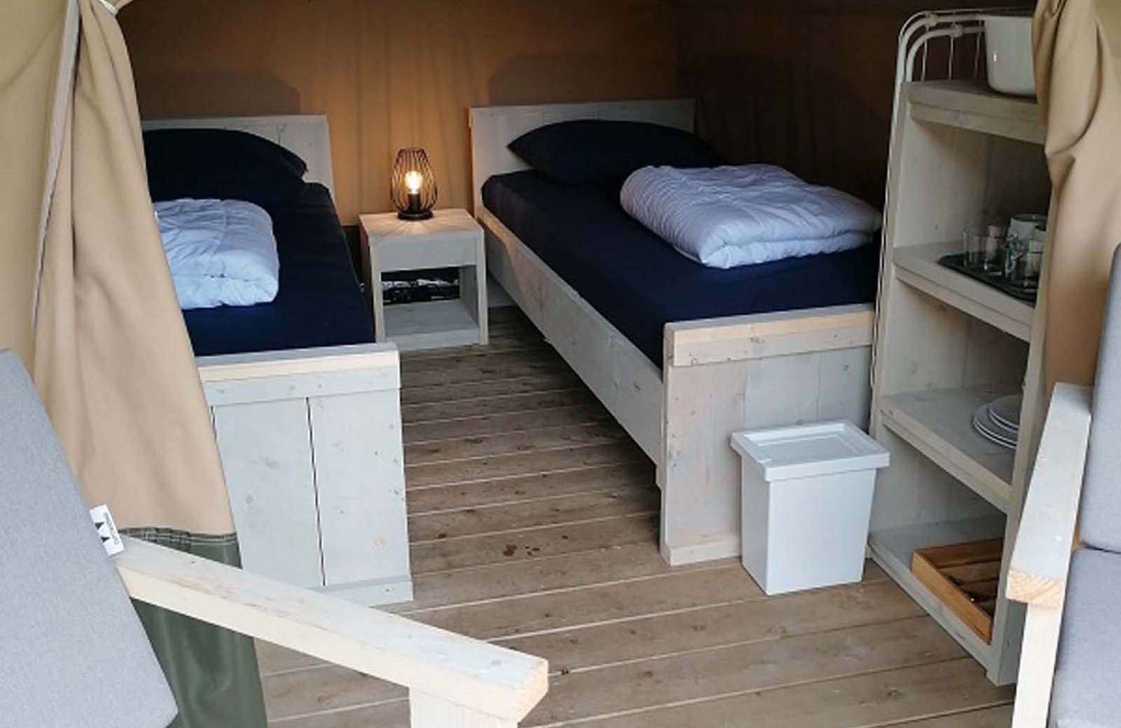 Trekkerstent met veranda